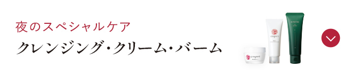 夜のスペシャルケア クレンジング・クリーム・バーム